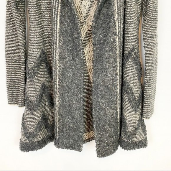Anthropologie | Angel Of The North | Textured Chevron Cardigan Sweater Size S - Picture 4 of 9